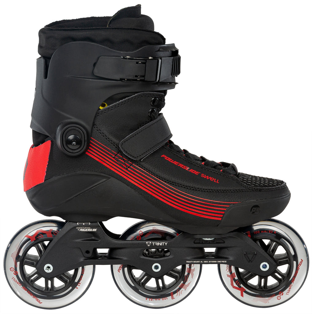 Powerslide Swell Black 100 3D Adapt - Roller Skates / Derby City Skates