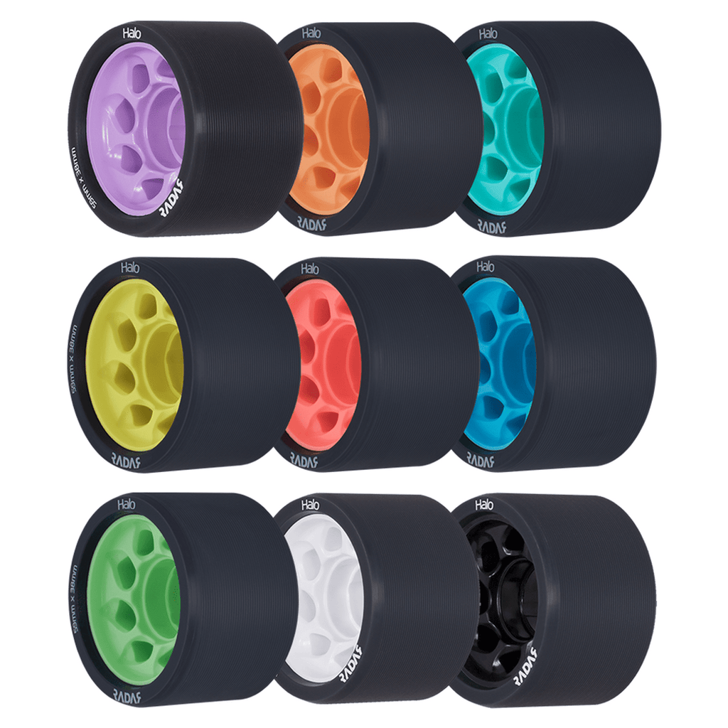 Antik Jet Carbon with Power Dyne Neo Reactor Plate - Roller Skates / Derby City Skates