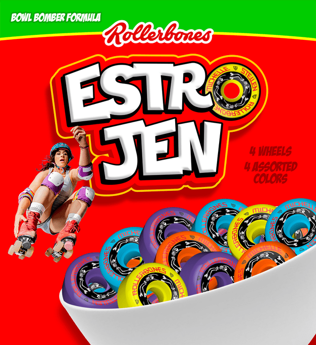 EstroJen Rollerbones Bowl Bombers - Roller Skates / Derby City Skates