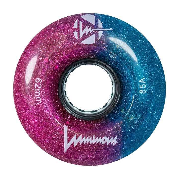 Luminous Quad Wheels 62mm 85a - Roller Skates / Derby City Skates