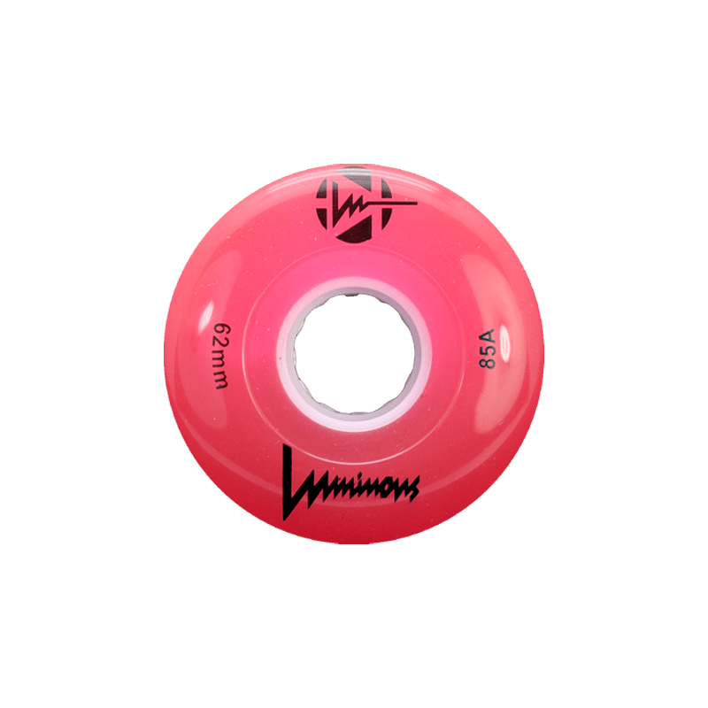 Luminous Quad Wheels 62mm 85a - Roller Skates / Derby City Skates