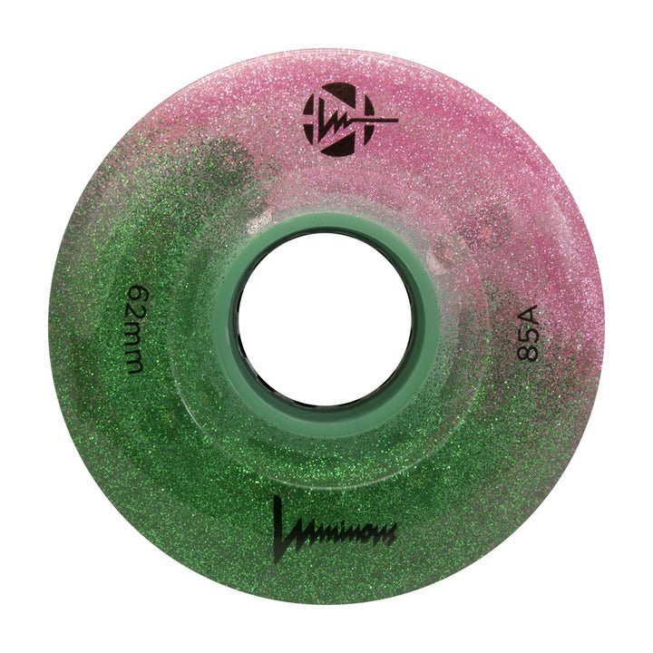 Luminous Quad Wheels 62mm 85a - Roller Skates / Derby City Skates