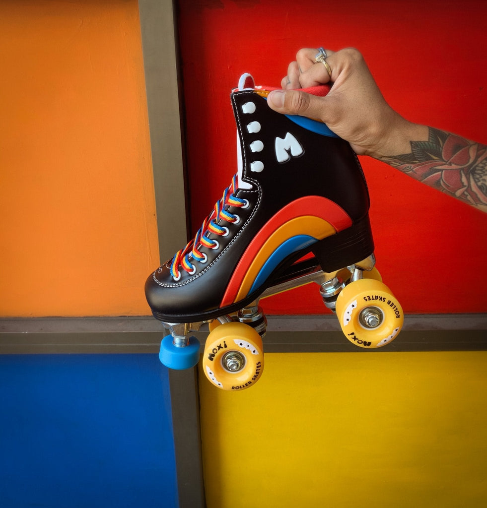 Moxi Rainbow Rider Black KIds - Roller Skates / Derby City Skates