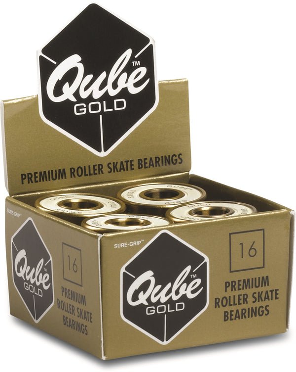 Sure - Grip QUBE Gold - Roller Skates / Derby City Skates