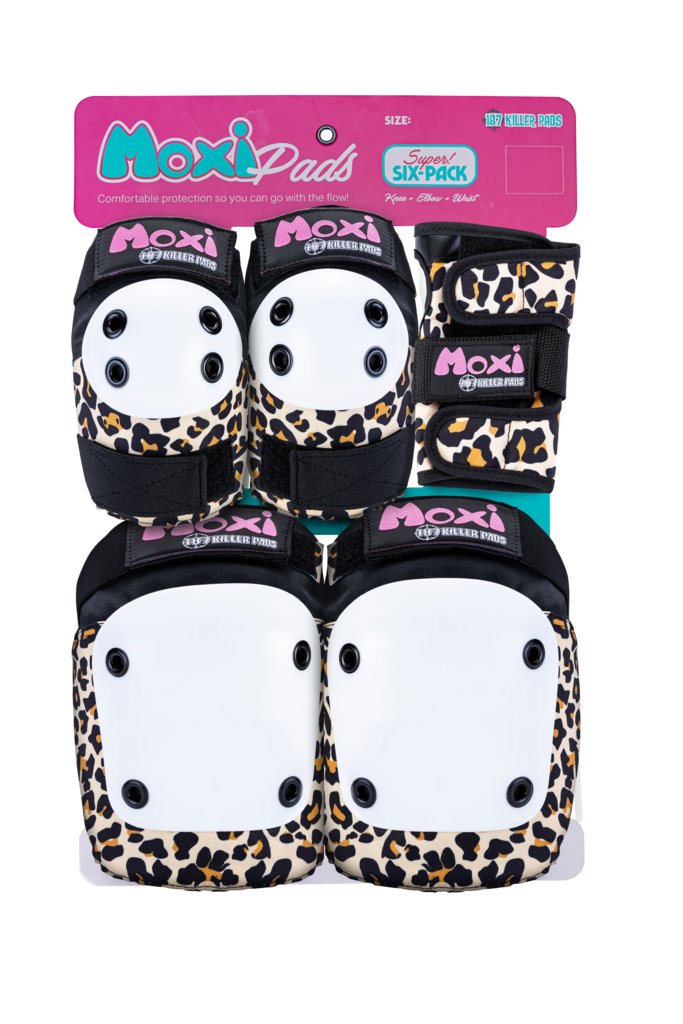 187 Moxi Pads Jr Pk of 6 - Roller Skates / Derby City Skates