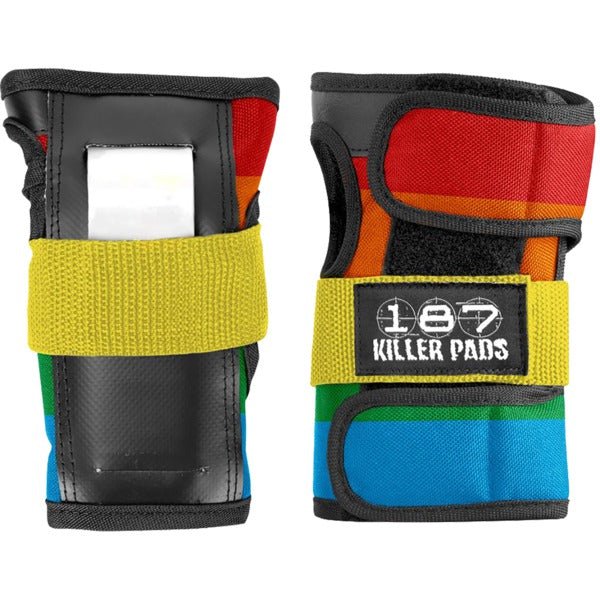187 Rainbow Wrist Guard - Roller Skates / Derby City Skates