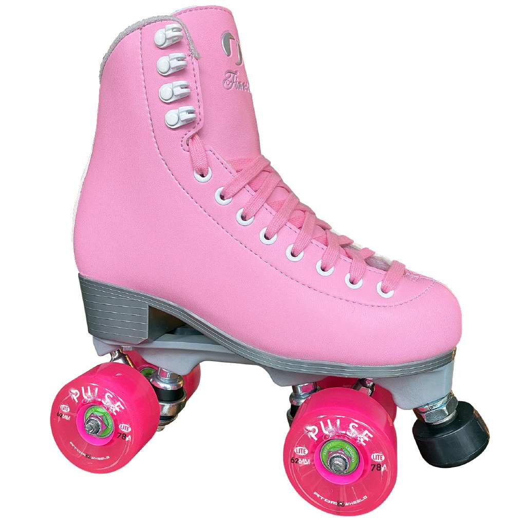 Atom Jackson Pink Finesse Viper Nylon - Outdoor - Roller Skates / Derby City Skates