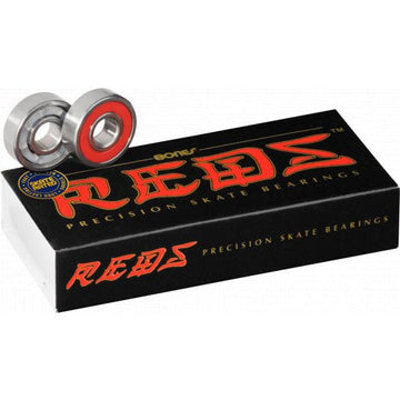 Bones REDS Bearings 8mm 16 Pack - Roller Skates / Derby City Skates