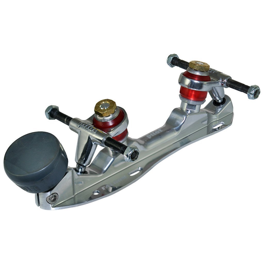 Falcon Polished Quad Skate Plate - Roller Skates / Derby City Skates