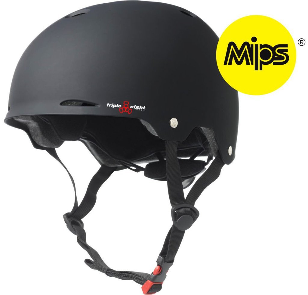 Gotham Helmet with MIPS Black Matte - Roller Skates / Derby City Skates