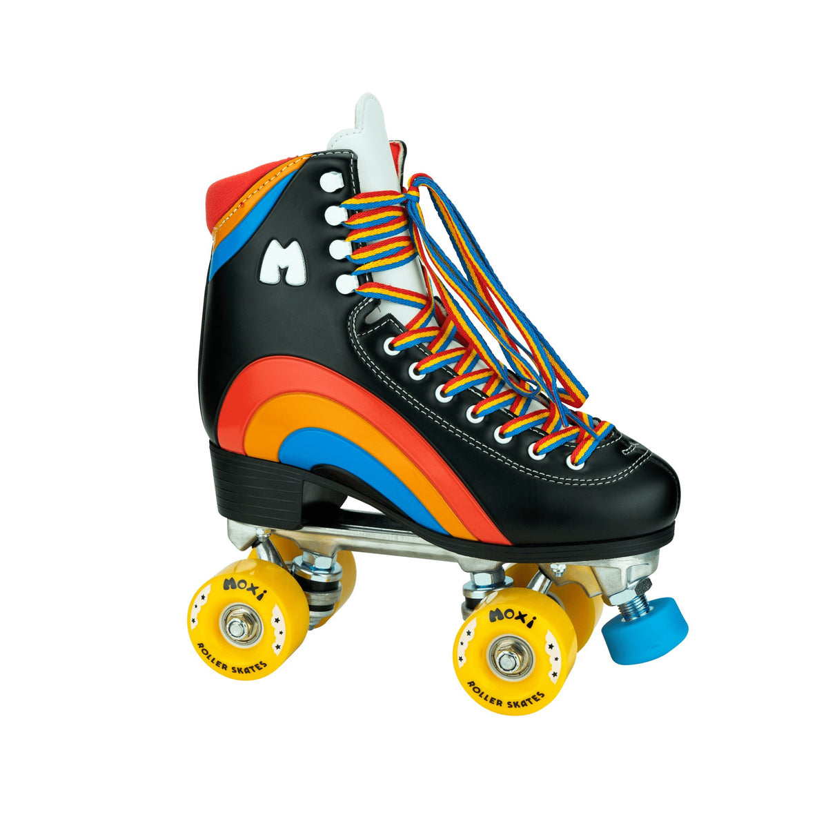 Moxi Rainbow Rider Black – Roller Skates / Derby City Skates