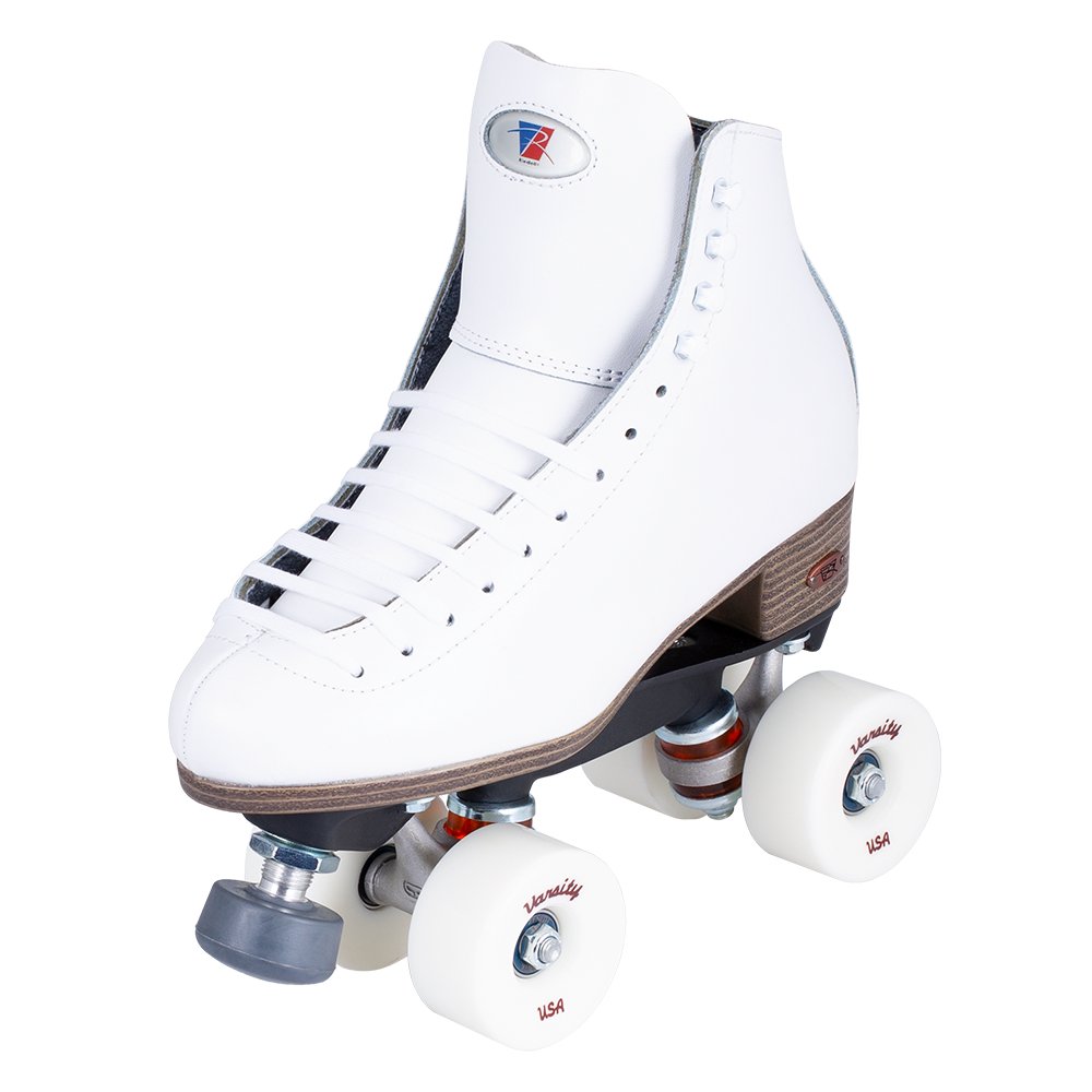 Riedell Raven Roller Skate Set (White) - Roller Skates / Derby City Skates