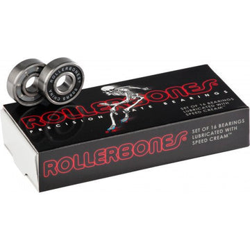 Rollerbones Bearings 8mm 16pk - Roller Skates / Derby City Skates