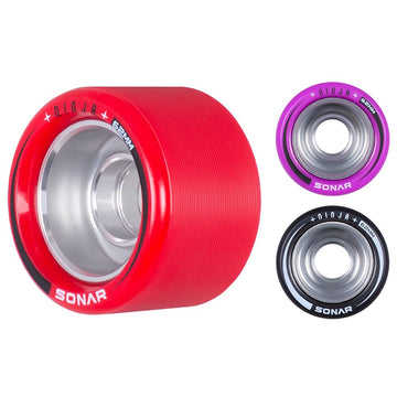 Sonar Ninja Speed 62mm x 43mm Wheels (4-Pack) - Roller Skates / Derby City Skates