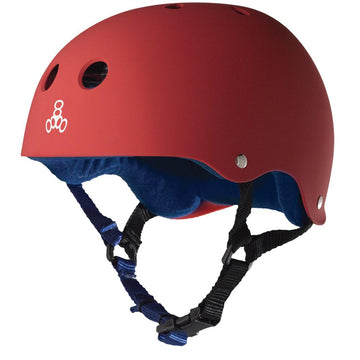 Sweatsaver Helmet United Red Rubber - Roller Skates / Derby City Skates
