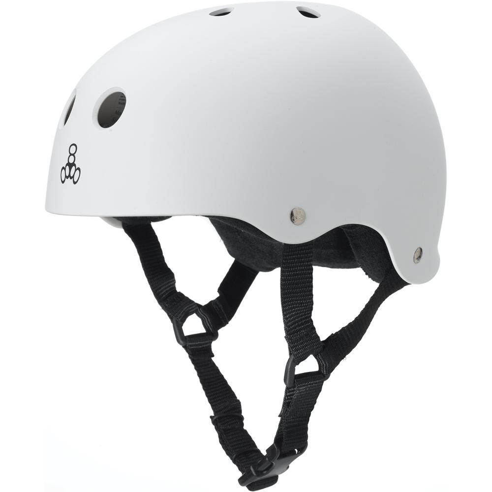 Sweatsaver Helmet White Rubber - Roller Skates / Derby City Skates