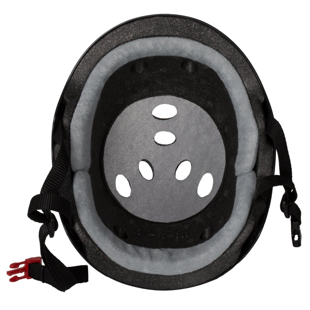 The Certified Sweatsaver Helmet Black Rubber - Roller Skates / Derby City Skates