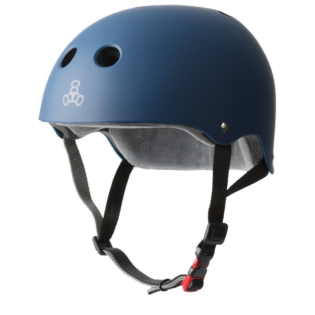 The Certified Sweatsaver Helmet Navy Rubber - Roller Skates / Derby City Skates