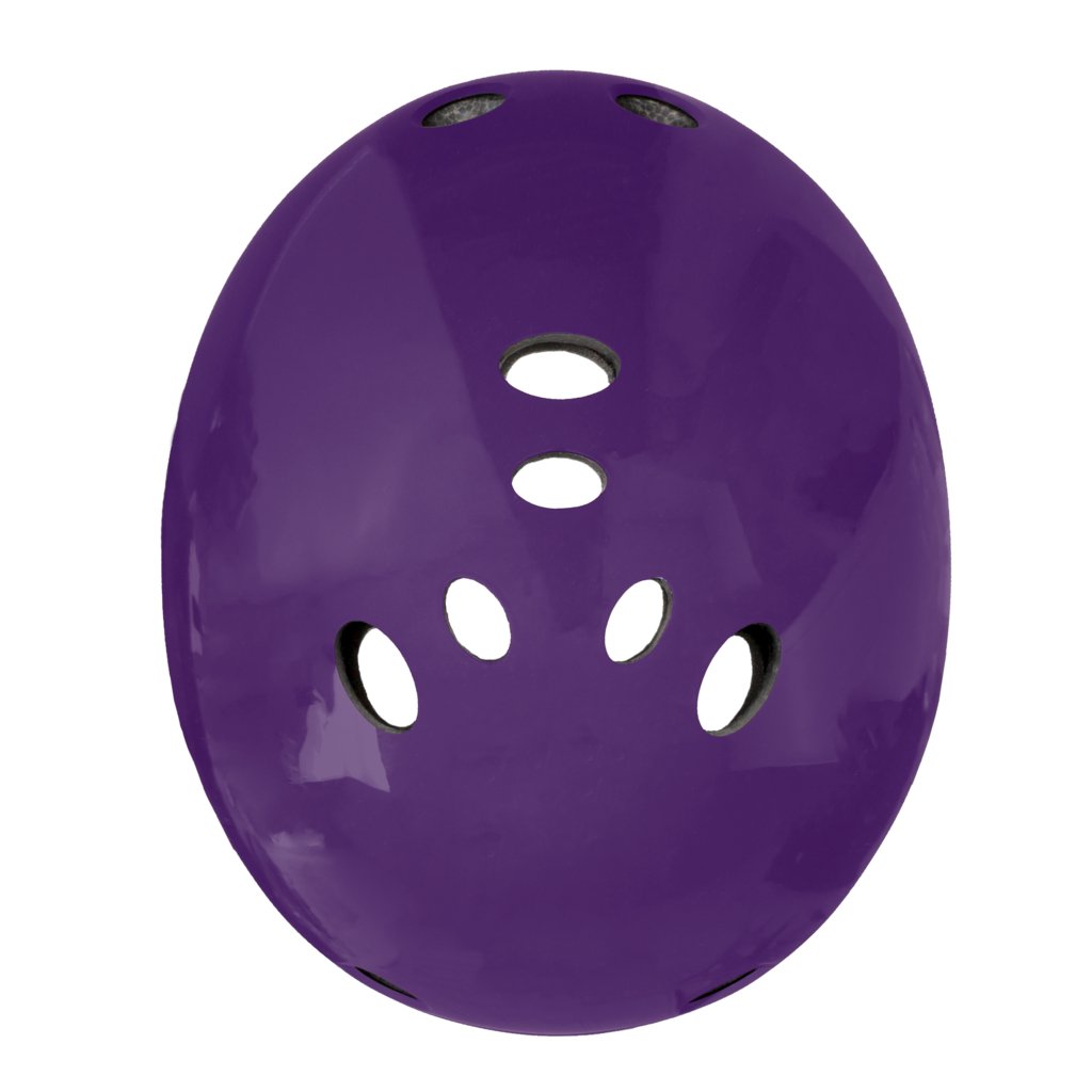 The Certified Sweatsaver Helmet Purple Glossy - Roller Skates / Derby City Skates