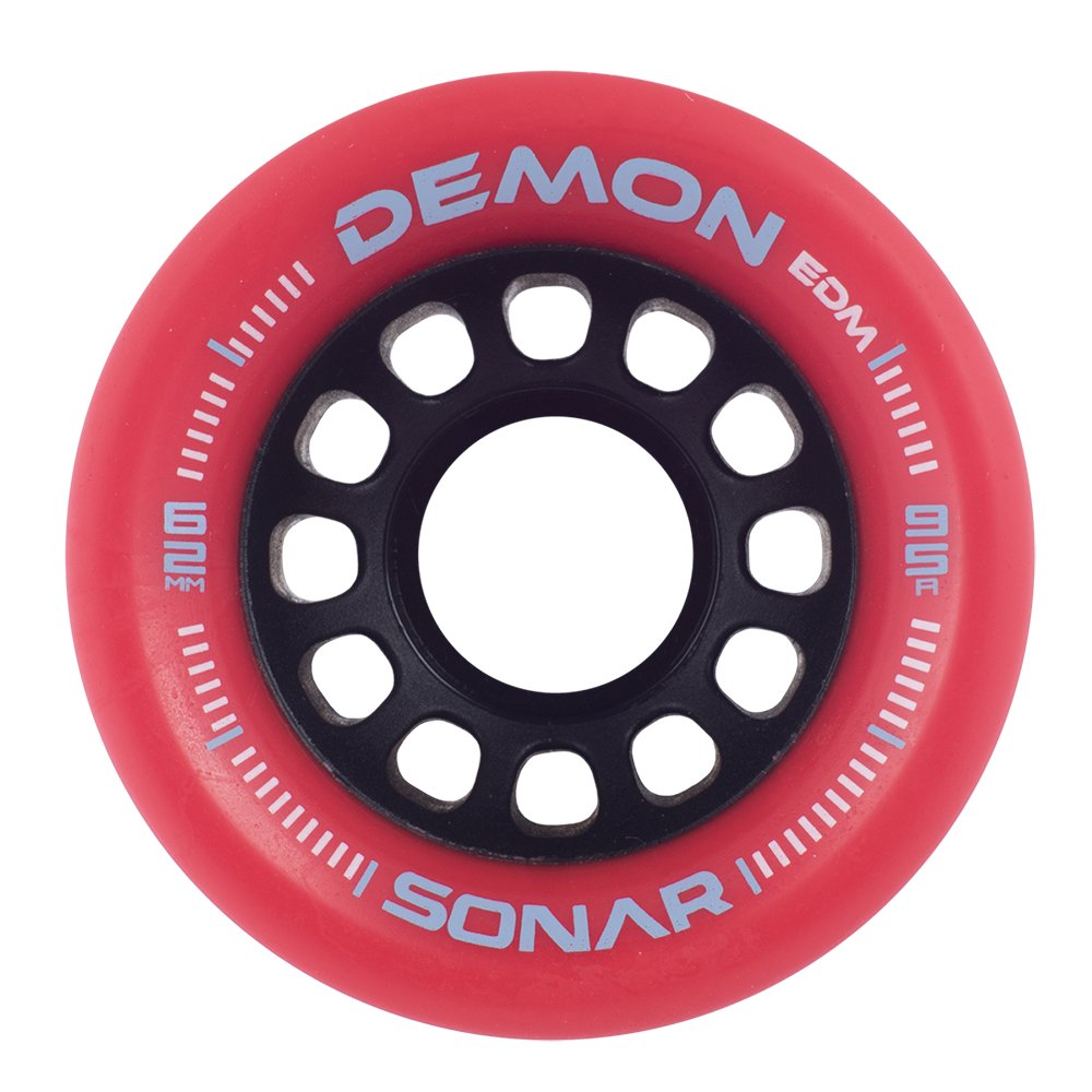 Wheels Demon EDM Pack of 4 - Roller Skates / Derby City Skates