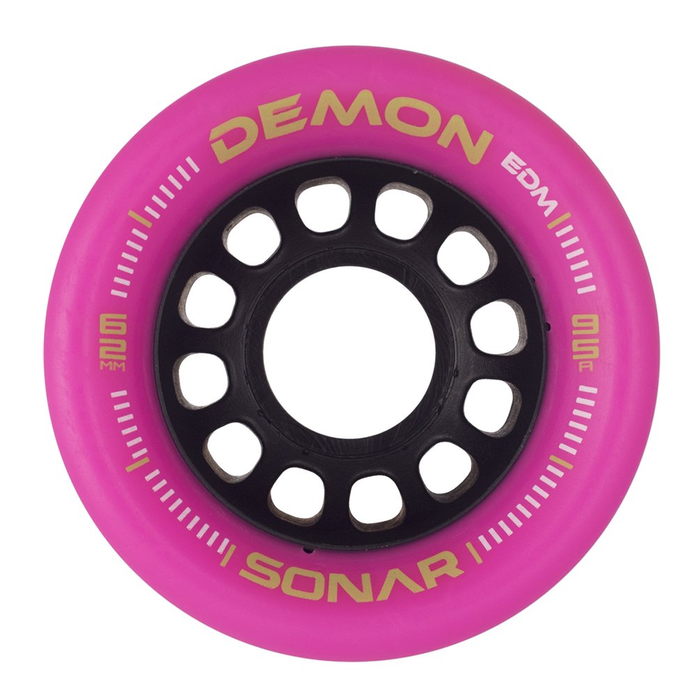 Wheels Demon EDM Pack of 4 - Roller Skates / Derby City Skates