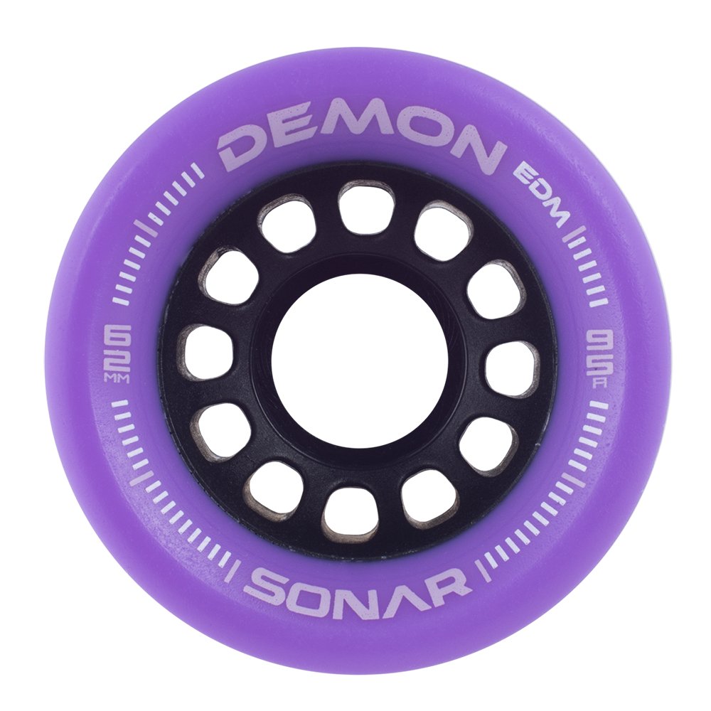 Wheels Demon EDM Pack of 4 - Roller Skates / Derby City Skates